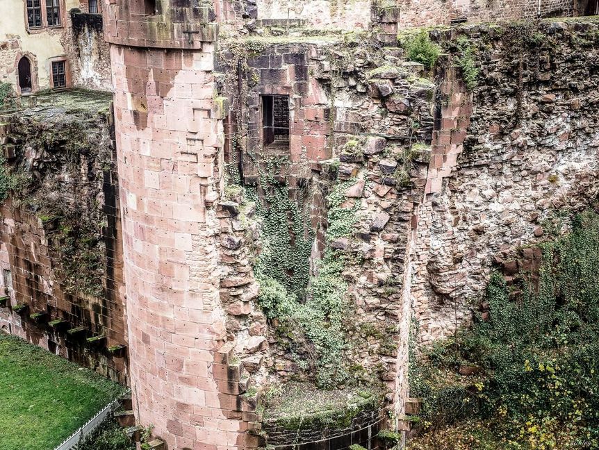Foto: Ralf Kuhlen Schloss Heidelberg, Gefängnisturm