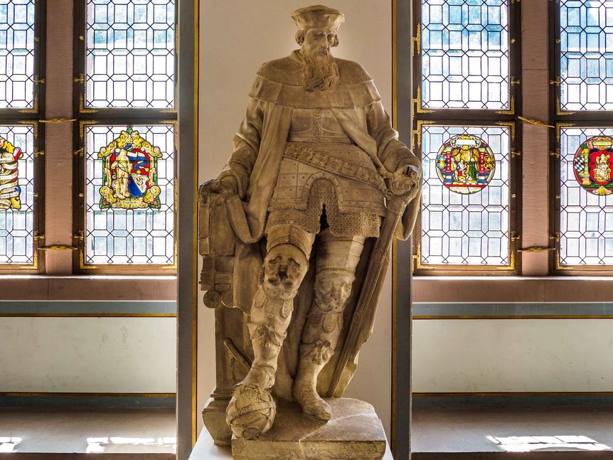 Foto: Staatliche Schlösser und Gärten Baden-Württemberg, Ralf Kuhlen Schloss Heidelberg, Ruprecht I.