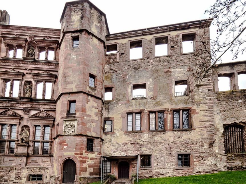 Foto: Ralf Kuhlen Schloss Heidelberg, Ludwigsbau